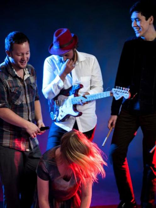 After months of hype, Dunedin four-piece Elephant is set to play its first gig on Friday. Photo...