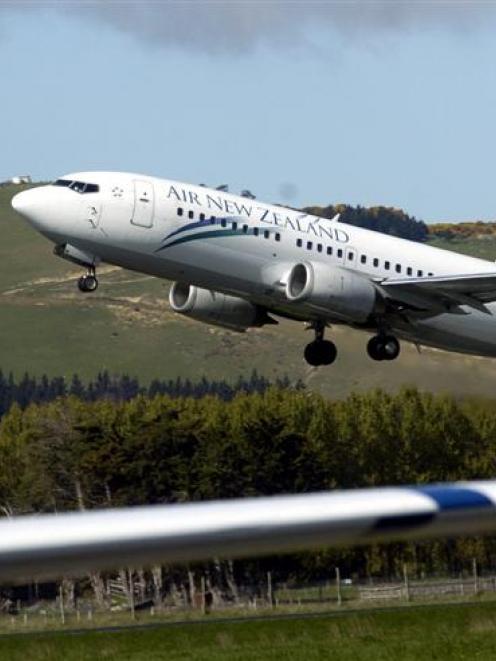 Air New Zealand is well placed to survive turbulent times ahead. Photo from ODT files.