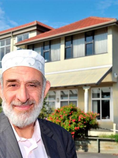 Al-Noor Charitable Trust chairman Mohammad Alayan outside the proposed An-Nur Kiwi Academy in...