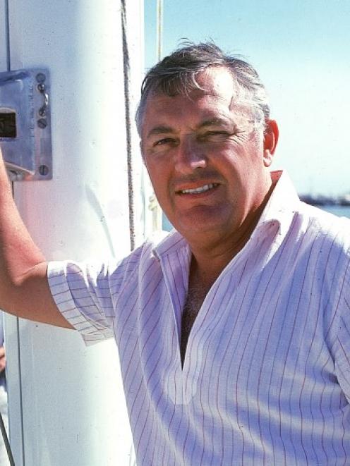 Alan Bond in 1986. Photo Getty