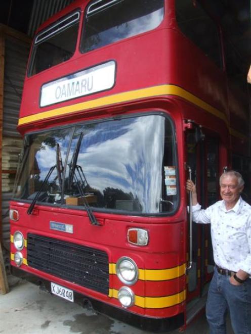 Alan McLay says his double-decker bus was good for public relations while he was mayor. Photo by...