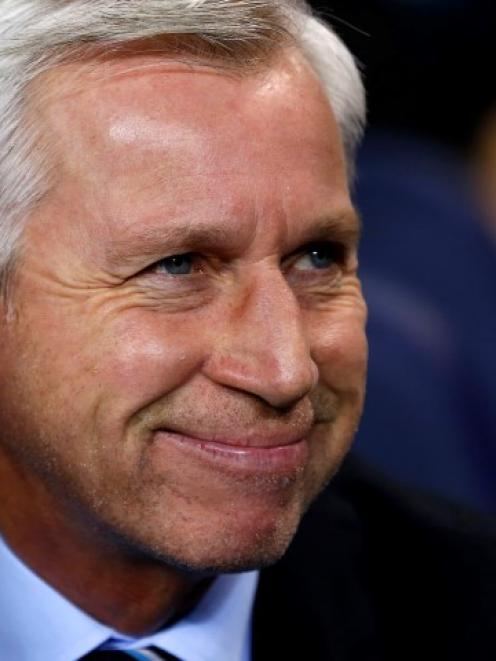 Alan Pardew. Photo Reuters