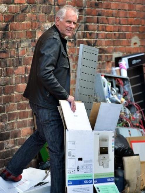 Albion Place retailer Colin Sanders says the Dunedin City Council needs to acknowledge the...
