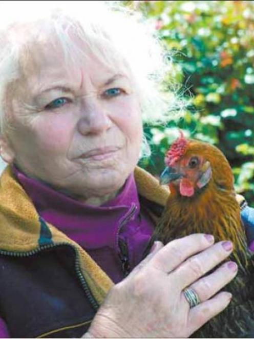 Alena Tromptter worries for her remaining chickens after three more were stolen recently.