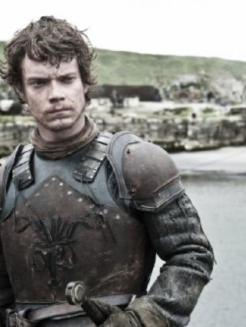 Alfie Allen reprises his role as Theon Greyjoy in the second season of Game of Thrones. Photo by...