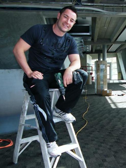 Alpine Health and Fitness manager Richie Heap inside the new Lakes Leisure facility at the...
