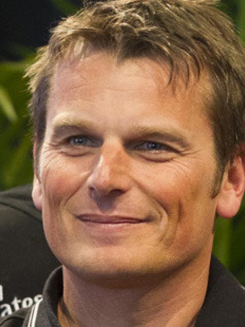 Dean Barker has been named skipper of the Japanese America's Cup team. Photo NZ Herald