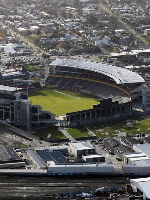 AMI Stadium. Photo NZPA