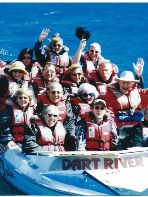 Among  Dart River Jet Safaris passengers over the past 25 years were the late Sir Edmund Hillary ...