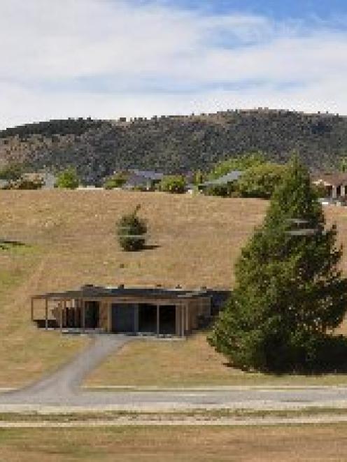 An architect's impression of how the new LandSAR Wanaka headquarters will look when it is built...