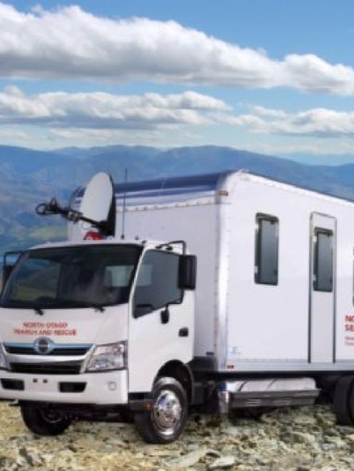 An artist's impression of the new mobile command unit, for which North Otago Search and Rescue...
