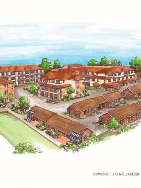 An artist's impression of the planned Summerset on Bishopscourt village, which is expected to...