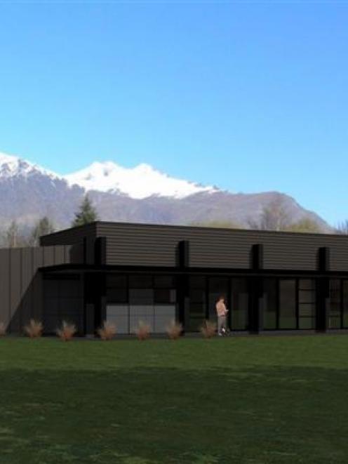 An artist's impression of the proposed $1.78 million Arrowtown Community and Sports Centre...