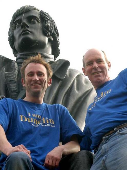 An earlier hurdle for writer Mike Riddell (right), was taking the play Jerusalem Jerusalem, with...