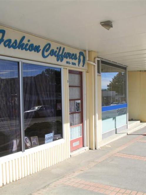 An empty shop in Tapanui turns into a hair salon  and the gym next door a law office as the ...