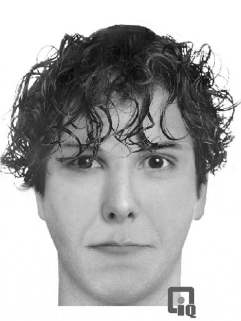 An Identikit image of a man Dunedin police want to speak to following the sexually motivated...