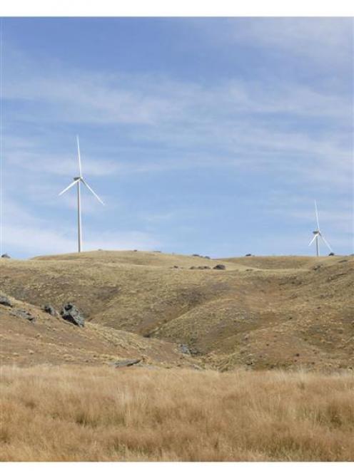 An image created by Truescape for the Project Hayes wind farm hearing. Image from Meridian.