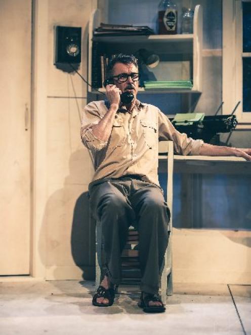 Andrew Laing as Frank Sargeson in the Conrad Newport-directed Gifted, which opens at the Fortune...