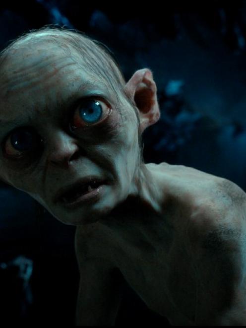 Andy Serkis as Gollum in a scene from 'The Hobbit: An Unexpected Journey'. REUTERS/Warner Bros...