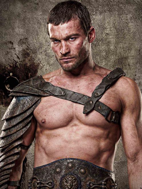 Andy Whitfield is shown in this publicity shot for Spartacus. Photo Reuters