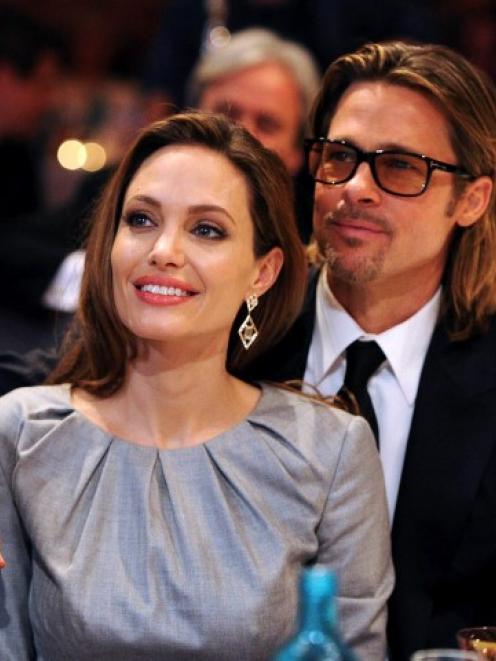 Angelina Jolie and Brad Pitt married away from the Hollywood spotlight. Photo Reuters