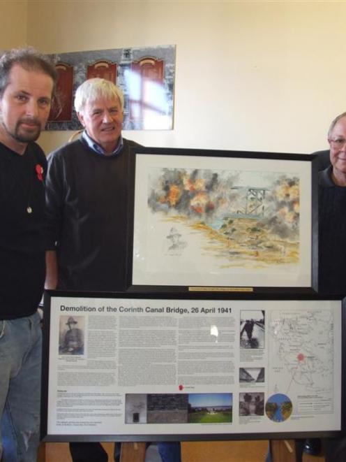 Anzac Day was the perfect time for the Boswell family, of Dunedin, to present a painting...