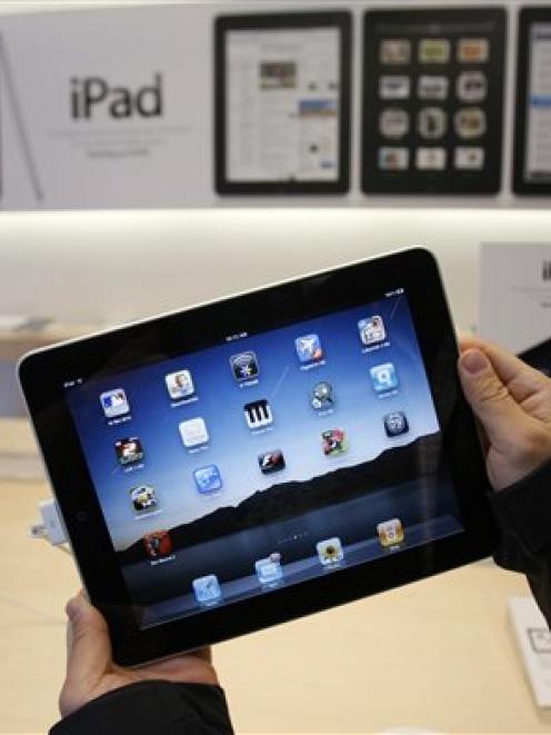 Apple's iPad. Photo by AP.