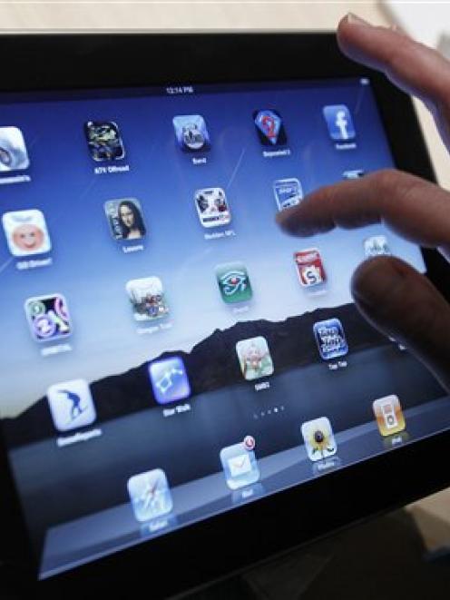 Apple's iPad. Photo by AP.