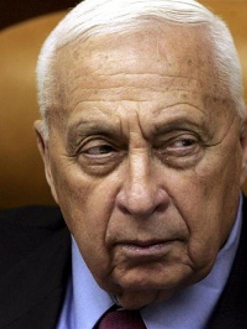 Ariel Sharon is shown in this 2005 file photo. REUTERS/Ronen Zvulun/Files