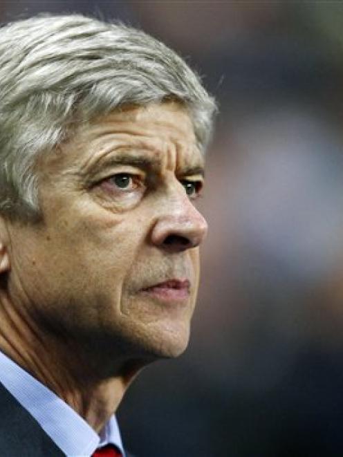 Arsenal manager Arsene Wenger. AP photo