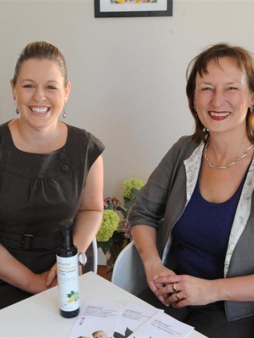 Artemis sales and marketing manager Rebecca Flintoft (left) and managing director Sandra Clair...