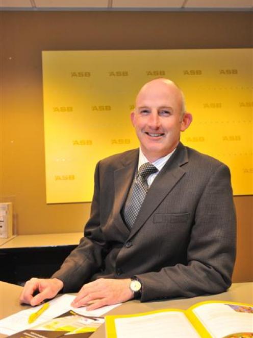 ASB rural corporate manager Ray Parker is enjoying his new role. Photo by Linda Robertson.