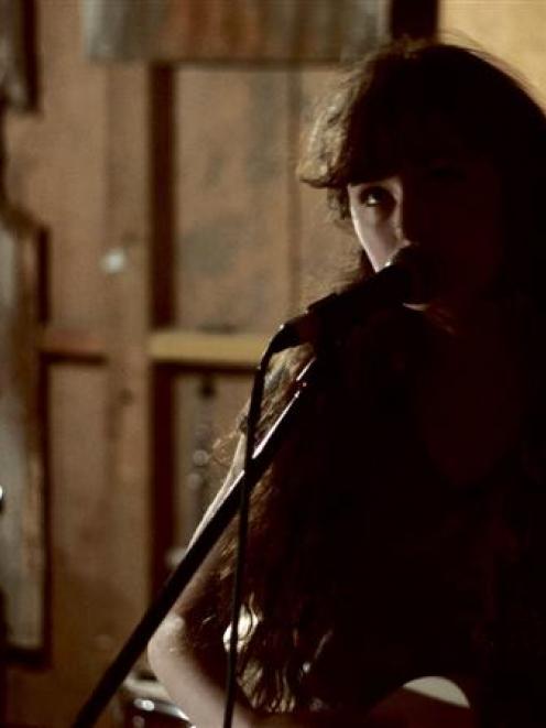 Astro Children are Mille Lovelock, on vocals and guitar, and Isaac Hickey, on drums. Photo by...