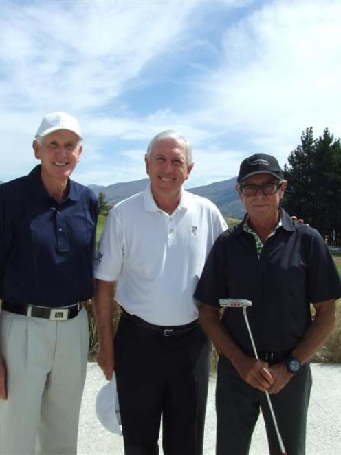 At The Hills, near Arrowtown, on Monday, preparing for the New Zealand PGA Championship were ...
