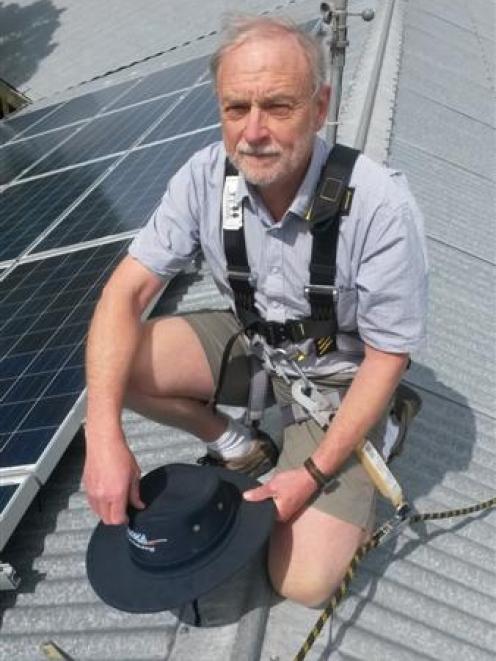 Atmospheric scientist Ben Liley thinks solar panels should power everything from research...