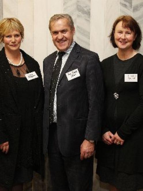 Attending the launch of the Agri-Women's Development Trust in Wellington last week are...