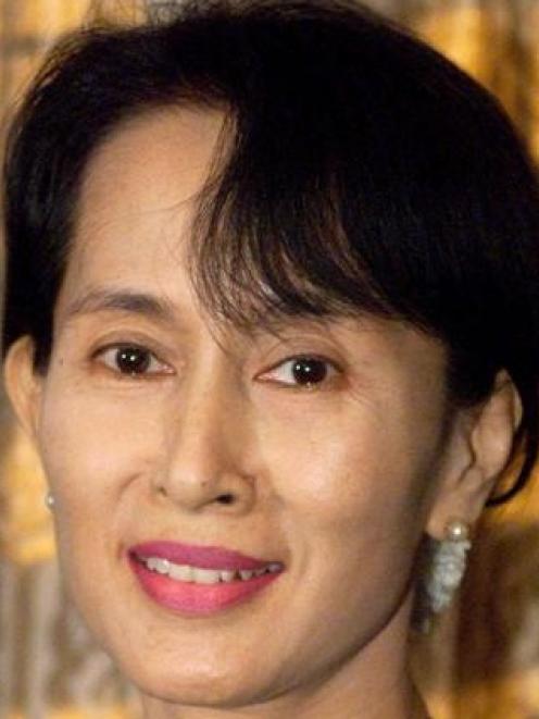 Aung San Suu Kyi. Photo from Reuters.