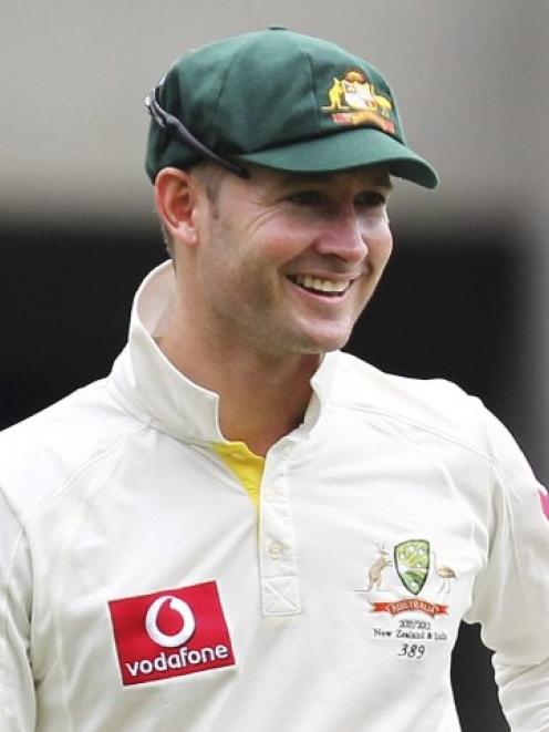 Australia cricket captain Michael Clarke. Photo Reuters