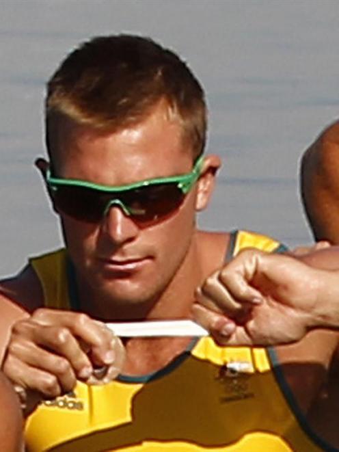 Australian rower Joshua Booth has been detained by British police after he allegedly damaged a...