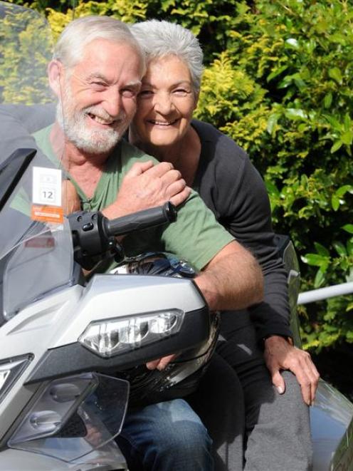 Australian tourist Kay Henry and husband Jack had their motorcycle tour of the deep south stalled...