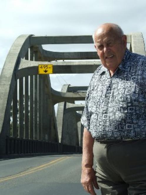 Balclutha resident Seaton Mills recalls attending the opening of the Balclutha Bridge in 1935,...