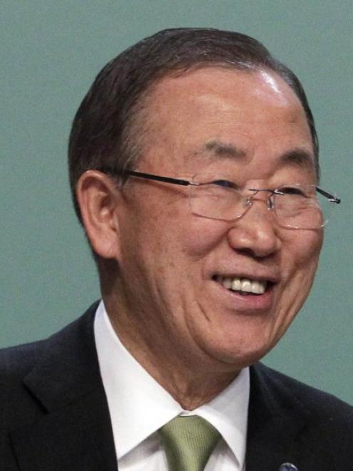 Ban-Ki Moon. Photo by Reuters