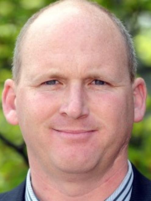 Basketball Otago board member Simon Clarke.