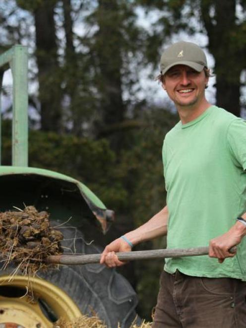 Ben Elms, aka Dr Compost, believes compost heaps have become a status symbol. Photo supplied.