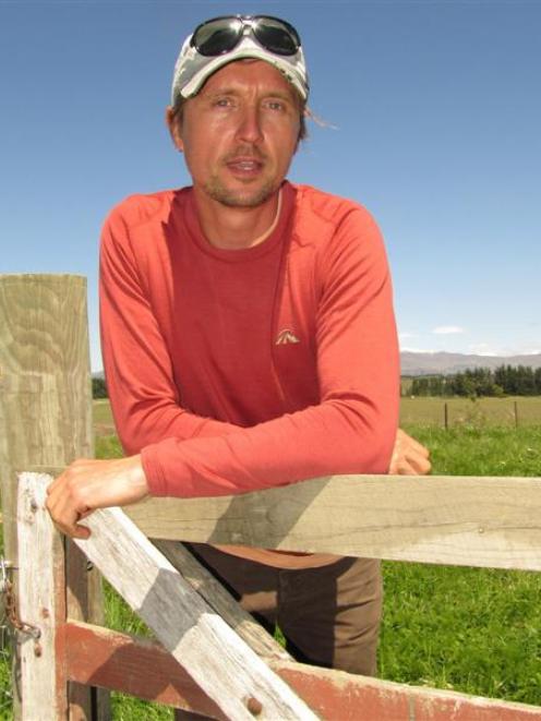 Ben Elms, known as Dr Compost, at the Hawea Flat ''food forest'' that has helped spark a new...