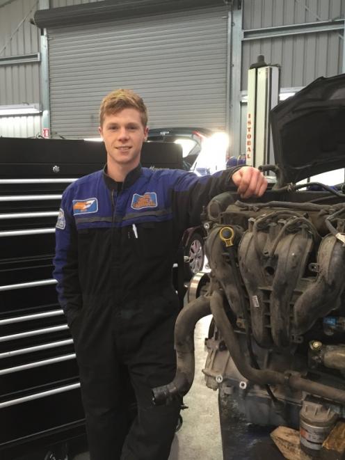 Ben Fretwell, of Dunedin, is the first New Zealander  to win the Snap-on Tools Australia and New...