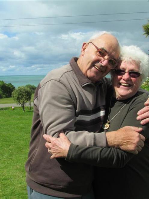Bernard  and Anne Wilkinson celebrate their 60th wedding anniversary. Photo by Andrew Ashton.