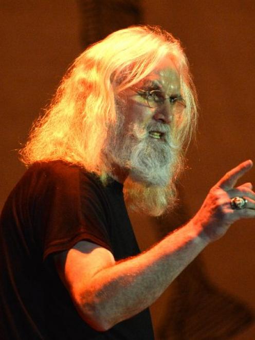 Billy Connolly's show is like hearing St Paul sharing the naughty stories he heard at the Pearly...