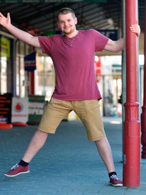 Blake van Rooy (17), of Oamaru, now has a spring in his step after shedding  nearly 40kg on a...