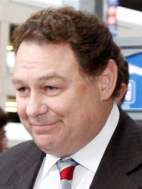 Blue Chip Managing Director Mark Bryers leaves the Auckland District Court today. Photo by Wayne...